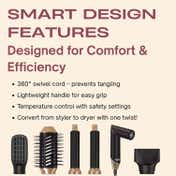 Ktein 6-in-1 Hot Air Hair Styler for Women - 1000W