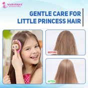 Majestique Mini Cartoon Travel Friendly Hair Brush for Kids