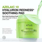 Anua Azelaic 10 Hyaluron Redness Soothing Pad (230 ml)