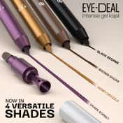 FAE BEAUTY Eye-Deal Intense Gel Kajal With Sharpener & Fine Bristle Brush Shade - Black Sesame (0.35 g)