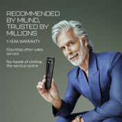Zlade Jaws Blitz Rechargeable All-Purpose Beard Trimmer 40 Length Settings 3 Heads