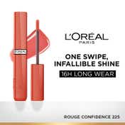L'Oreal Paris Infallible Laque Resistance Liquid Lipstick - 225 Rouge Confidence,4Ml