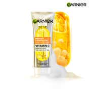 Garnier Vitamin C + Serum Face Wash for Brightening & Tan Removal For all Skin Types (100 g)