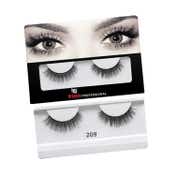Bronson Professional 3D Effect False Eyelashes - 209 Black (1 Pair)