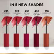L'Oreal Paris Infaillible Matte Resistance Liquid Lipstick - 423 Audacious Red (5 g)