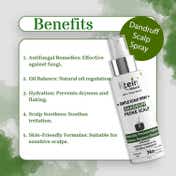 Ktein 100% Plant Based Gentle Scalp Spray For Dandruff Control (100 ml)