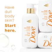 Dove 3% Brightening Serum + Vitamin C Glow Recharge Serum Body Wash, (300ml)