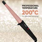 Vega I-Curl Hair Curler for Women with Ceramic Coated 0.5 inch-1 inch Barrel (VHCH-05)