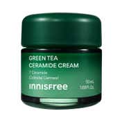Innisfree Green Tea Ceramide Cream Korean Hydrating Moisturizer for Barrier Repair & Glass Skin (50 ml)