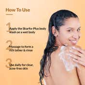 Fixderma Skarfix Plus Brightening Body Wash with 4% Actives with Kojic Acid and Niacinamide (200 ml)