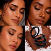 Power Beauty Triple Treat 3-in-1 Eyeshadow 04 - Burnt red Tangerine Copper (7 g)