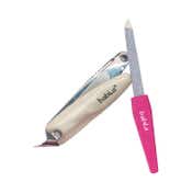 Babila Set of Cuticle Nail Clipper & Nail File with Trimmer NCFT-V98 (2 pcs)