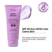 Conscious Chemist Berry Bright SunscreenSpf 50 Pa ++++Uva-UvbNiacinamide & Berry Extract (50ml)