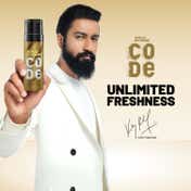 Wild Stone Code Gold Body Perfume For Men (150 ml)