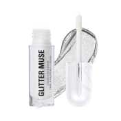 Makeup Revolution Metallic Muse Glitter Muse Eyeshadow - Silver (3.5 ml)