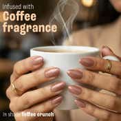 Lakme 9 to 5 Overtime Shine Nail Polish Coffee Edit - 01 Vanilla Bean Latte (6 ml)