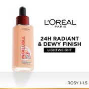 L'Oreal Paris Infallible 24H Tinted Serum Foundation - 1-1.5 Rosy (30 ml)