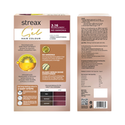 Streax Gel Hair Color for Women - Burgundy 3.16 (150 ml)