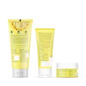 Plix Pineapple De-Pigmentation Skincare Routine Juicy Cleanser Smoothie Moisturizer (3 pcs)