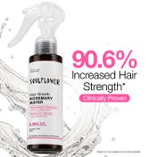 Soulflower Rosemary Water with Mint - Hair Strengthening & Anti-Frizz Spray (100 ml)