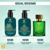KT MEN Deep Cooling + Clean Control Oil Clear Face Wash (150 ml)