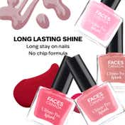 Faces Canada Ultime Pro Splash Mini Nail Enamel Set - Pink Pop (4 pcs)
