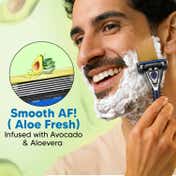 LetsShave Pro 6 Maxxx world’s 1st 6 blade razor for men Precision Back Blade Razor Handle for Men