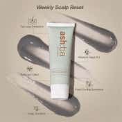 Ashba Exfoliating Shampoo, Reduces Dandruff, Scalp Irritation and Exfoliates (120 ml)