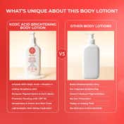THE LOVE CO. Kojic Acid Brightening Body Lotion (325 ml)