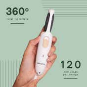 WINSTON Electric Callus Remover for Dead Skin Removal Pedicure Device - White (1 pc)