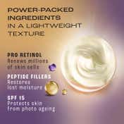 Lakme Retinol Advanced Renewal with SPF 15 PA++ Day Cream for Anti-Ageing (50g)