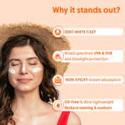 Aravi Organic Oil-Free Fluid Sunscreen Serum SPF 50++++ (50 ml)