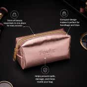 Power BEAUTY Pack Makeup Pouch - Rose Gold 01 (1 pc)