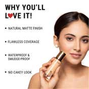 Europe Girl HD Matte Foundation - Light 15 Neutral undertone (30 ml)