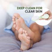 VEGA 3 in 1 Pedicure Tool- Foot Scrubber Pumice Stone and Black Emery for Home Foot Care (PD-20)