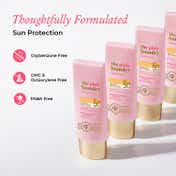 The Pink Foundry Dewy Hydrating Hybrid Sunscreen with 1% Squalene SPF 50+ UVA UVB PA++++ (50 g)