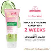 The Pink Foundry Clearing & Calming Acne Face Wash (100ml)