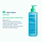 Bioderma Sebium Gel Moussant Acne Defence Cleanser For Oily Acne Prone Skin (400 ml)