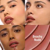 Lakme 9to5 Hya Beach Edit, Lipstick + Liner Duo, SPF Matte Finish Lipstick – Beachy Nude (2 + 0.2 g)