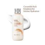 The Face Shop Rice & Ceramide Moisturizing Emulsion Cream - Korean Brightening Moisturizer (150 ml)