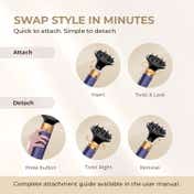 Tash Hair AirStyler 5 in 1 Multi-Styler Complete Set