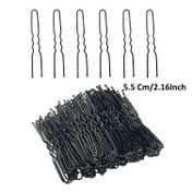 Bronson Professional U-Shaped Big Size Thick Ball Tip Metal Hair Pins (100 pcs)