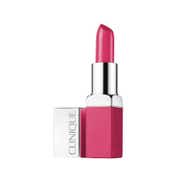 CLINIQUE Pop Rich Color + Primer Shine Longwear Lipstick - Cherry Pop (3.9 g)