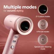Philips BHD833-10 Hair Dryer With ThermoShield Advanced, 1380W - Rose Gold
