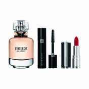 Givenchy L'Interdit Edp+Mini L'Interdit Mascara+Le Rouge Intense Silk 333 Set (3 pcs)