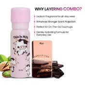 Blur India Layering Combo - Milkshake's Pistachio Gelato EDP & Warm Hug Solid Perfume (2 pcs)