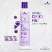 Schwarzkopf Professional Bonacure Frizz Away Shampoo With Babassu Oil (250ml)
