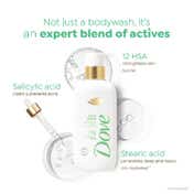 Dove 1% Salicylic Acid Formula Acne Clear Serum Body Wash, (300ml)