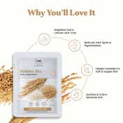 TNW The Natural Wash Pure Radiance Rice Face Sheet Mask (20 g)