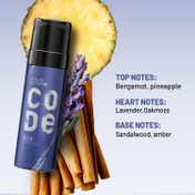 Wild Stone Code Bleu Body Perfume For Men (150 ml)